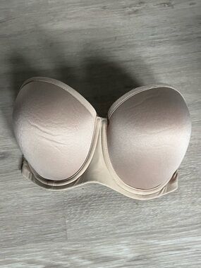 ThirdLove Classic Strapless Bra 32G Smooth Bandeau - Beige
